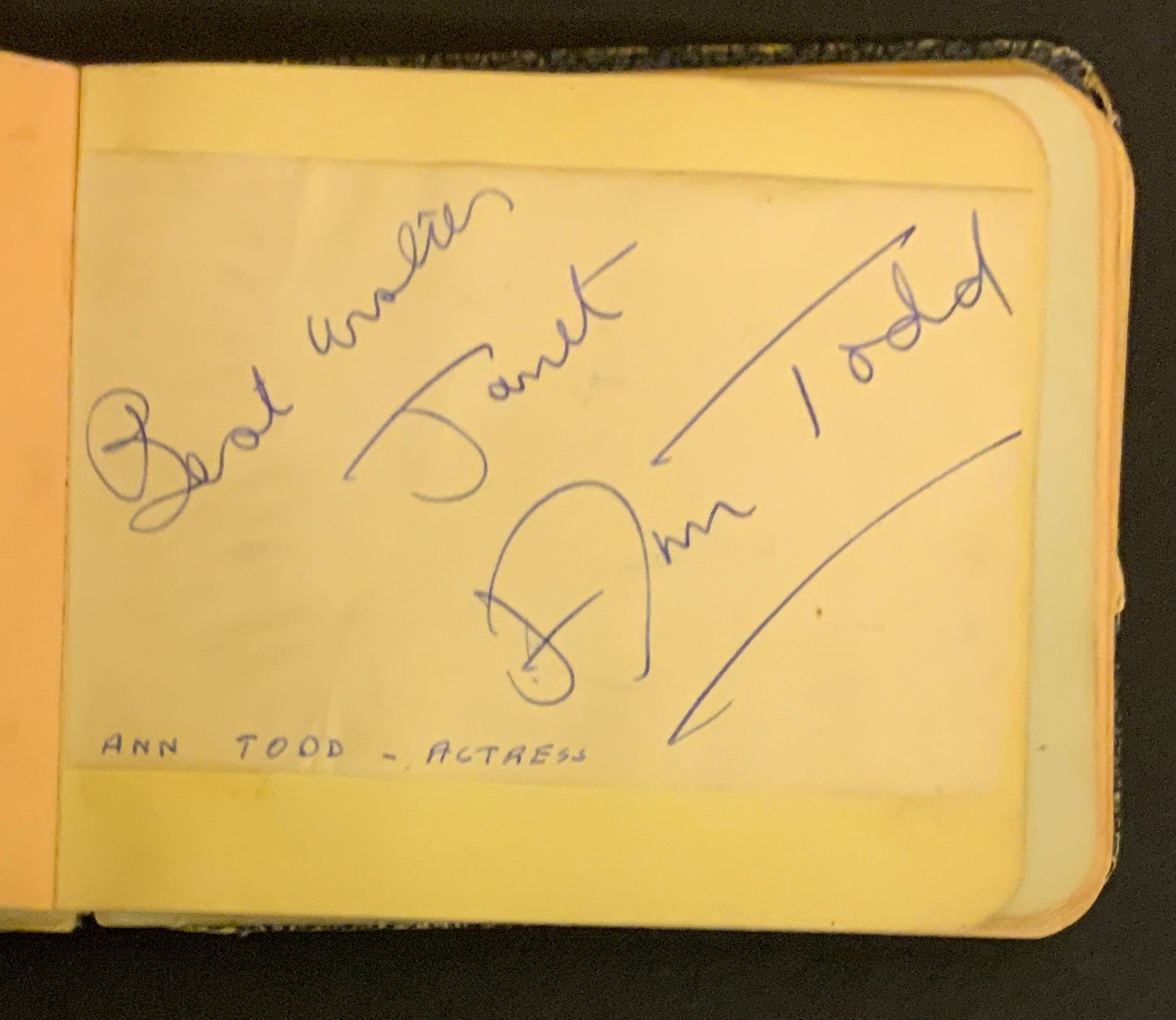 AUTOGRAPH BOOK WITH SIGNATURES - Image 10 of 20