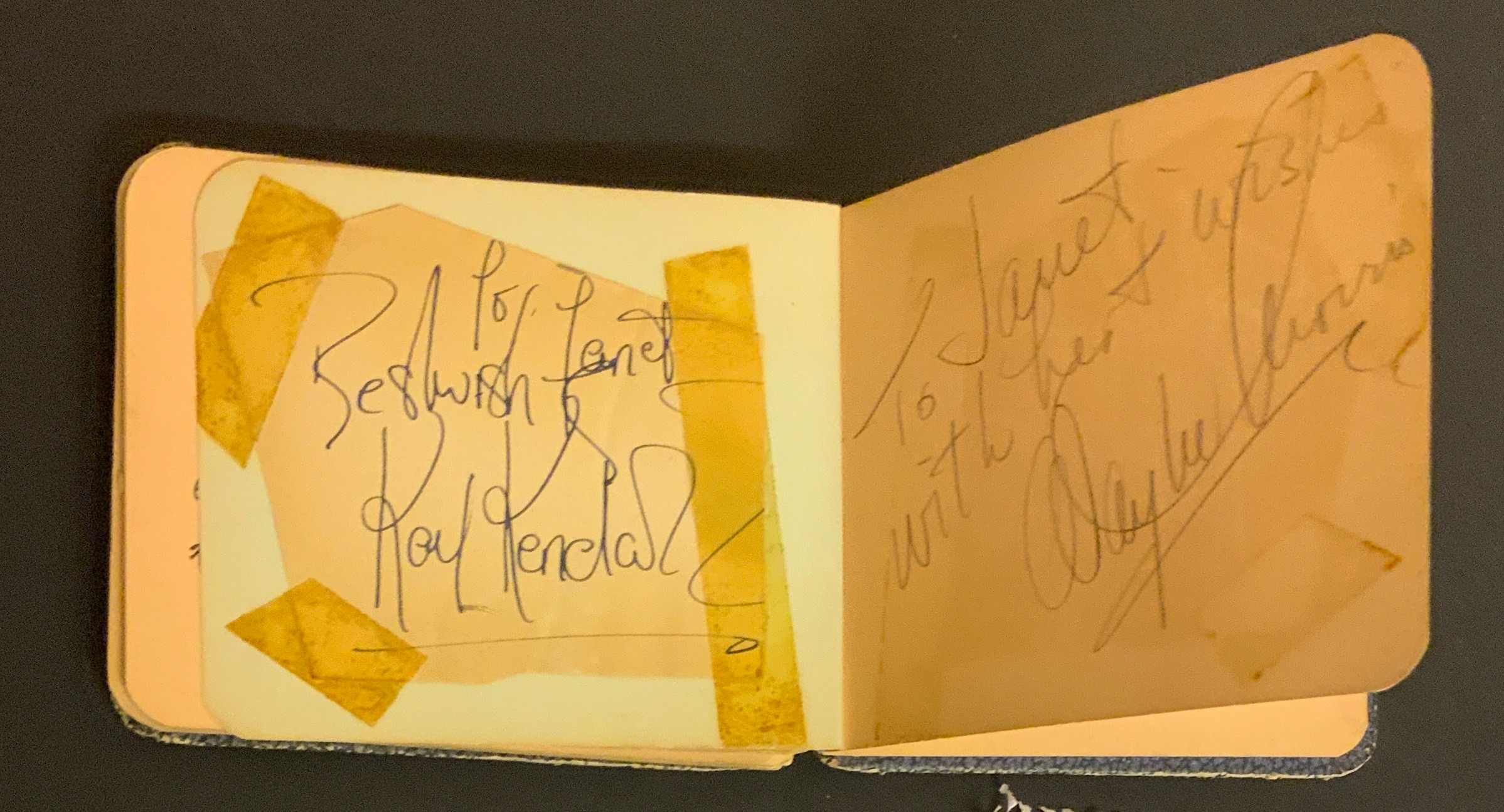 AUTOGRAPH BOOK WITH SIGNATURES - Image 20 of 20