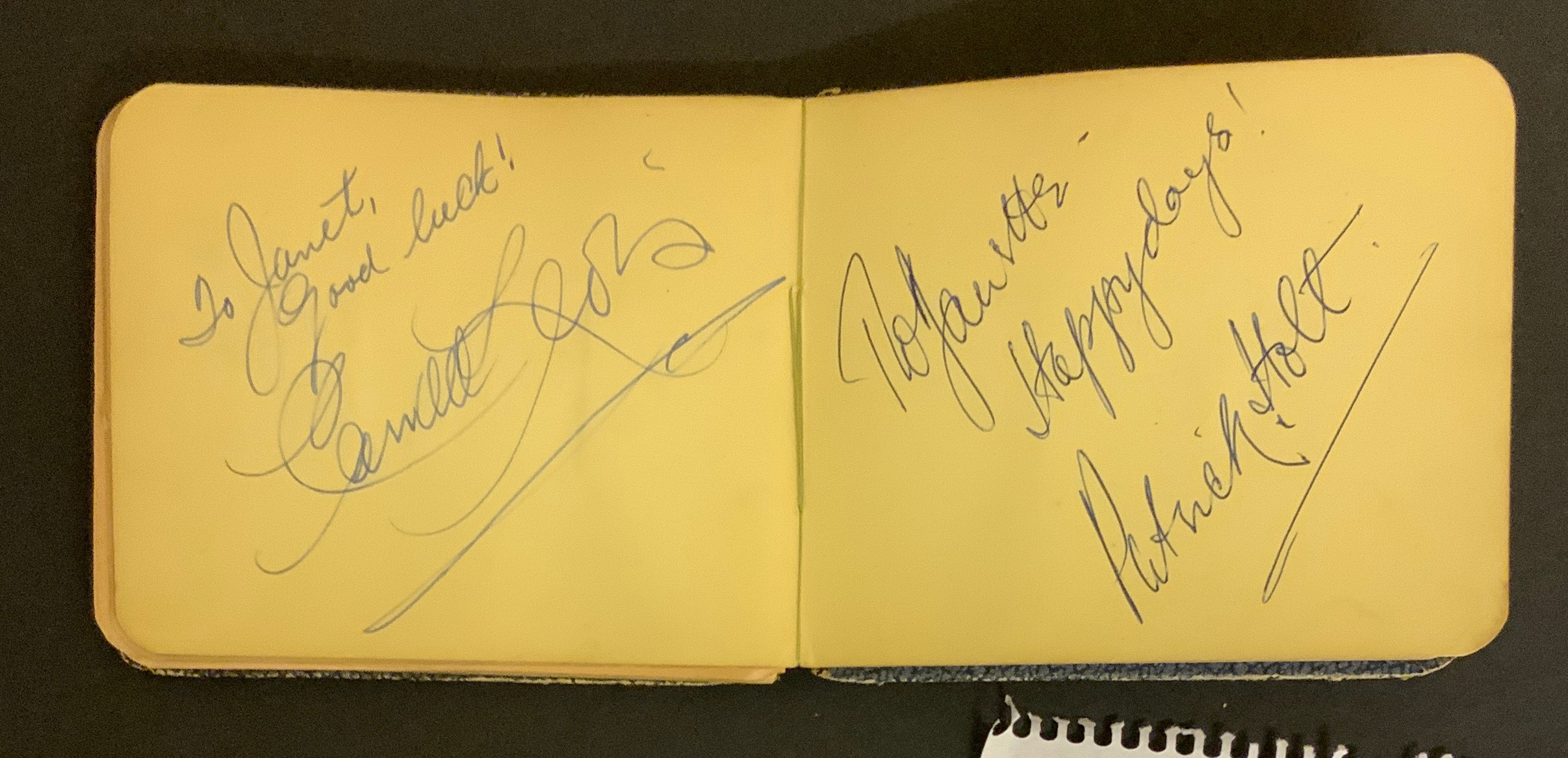 AUTOGRAPH BOOK WITH SIGNATURES - Image 18 of 20