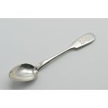 ANTIQUE HALLMARKED IMPERIAL RUSSIAN SILVER SPOON MONOGRAMMED