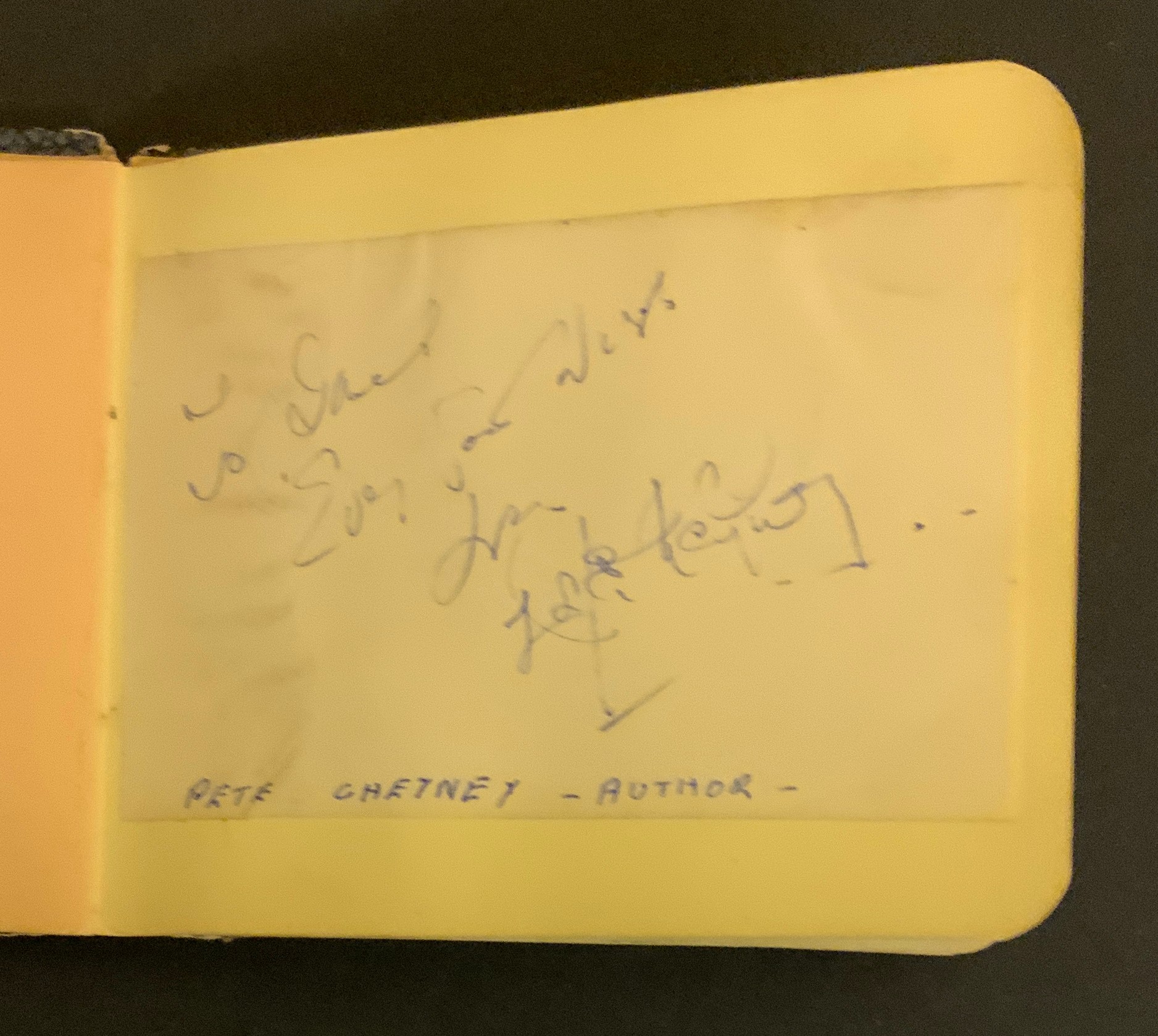 AUTOGRAPH BOOK WITH SIGNATURES - Image 7 of 20