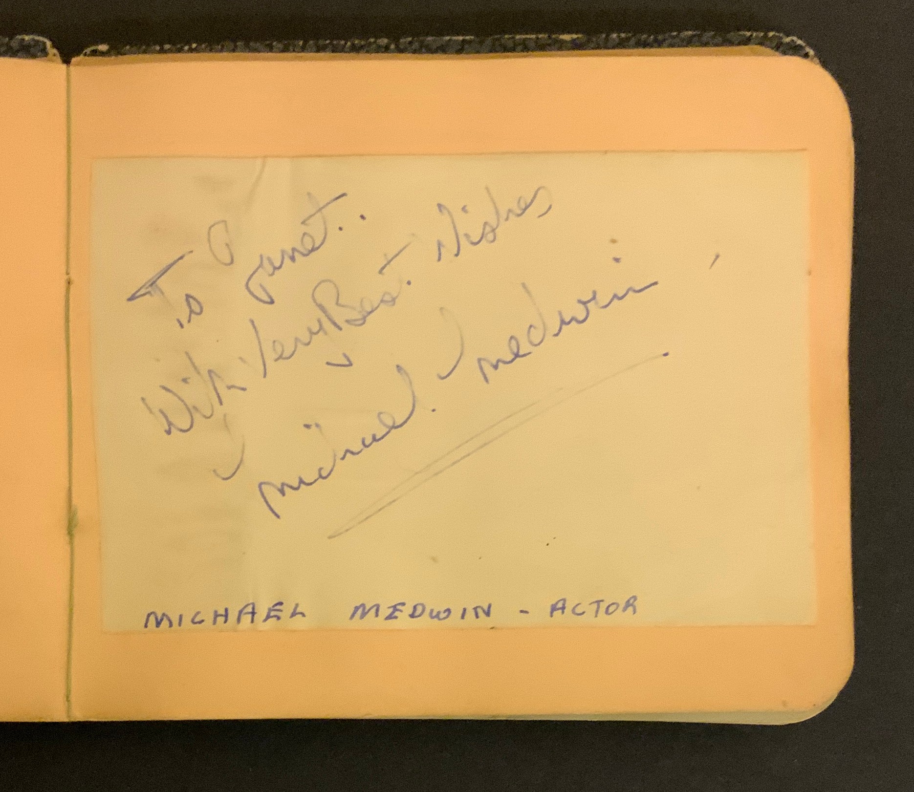 AUTOGRAPH BOOK WITH SIGNATURES - Image 6 of 20