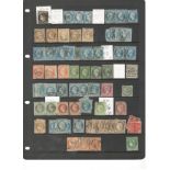 SELECTION OF VARIOUS STAMPS ON STOCK PAGES INCLUDING SOME BETTER VALUE ACCEPTABLE CONDITION