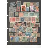 SELECTION OF VARIOUS STAMPS ON STOCK PAGES INCLUDING SOME BETTER VALUE