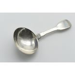 HALLMARKED SILVER TEA CADDY SPOON IMPORTED FOREIGN SILVER