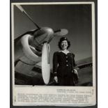 VINTAGE PRESS PHOTO FOR CANADIAN PACIFIC AIRLINES WITH CHINESE STEWARDESS