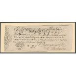 THIRD STATE LOTTERY TICKET FOR 1806 1/16