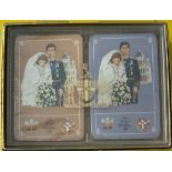 WORSHIPFUL COMPANY OF MAKERS OF PLAYING CARDS 1981 DOUBLE-DECK - BOXED & SEALED THE ROYAL WEDDING