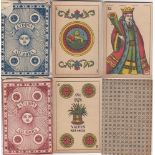 SPAIN ATODOS ALUMBRA SPANISH SUITED PLAYING CARDS PAIR 40/40, 1878