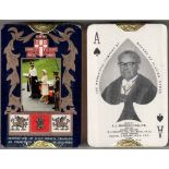 WCMP INVESTITURE OF PRINCE OF WALES DOUBLE BRIDGE PLAYING CARDS 1969