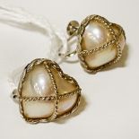 14CT PEARL EARRINGS