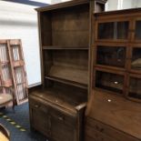 ARTS & CRAFT BOOKCASE/CABINET