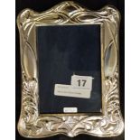 HM SILVER PHOTO FRAME - APPROX. 20 X 16 CMS