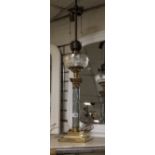 CORINTHIAN COLUMN OIL LAMP