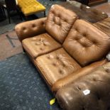 2 SEATER MID CENTURY SOFA