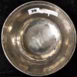 CONTINENTAL SILVER BOWL - APPROX 290G