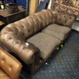 LEATHER CHESTERFIELD SOFA