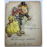 ORIGINAL BOOK ARTWORK (MR AND MRS ELEPHANT'S GOLDEN WEDDING) BY SYDNEY CARTER