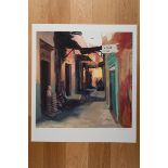 GREEN DOOR MOROCCO SIGNED A LIMITED EDITION PRINT