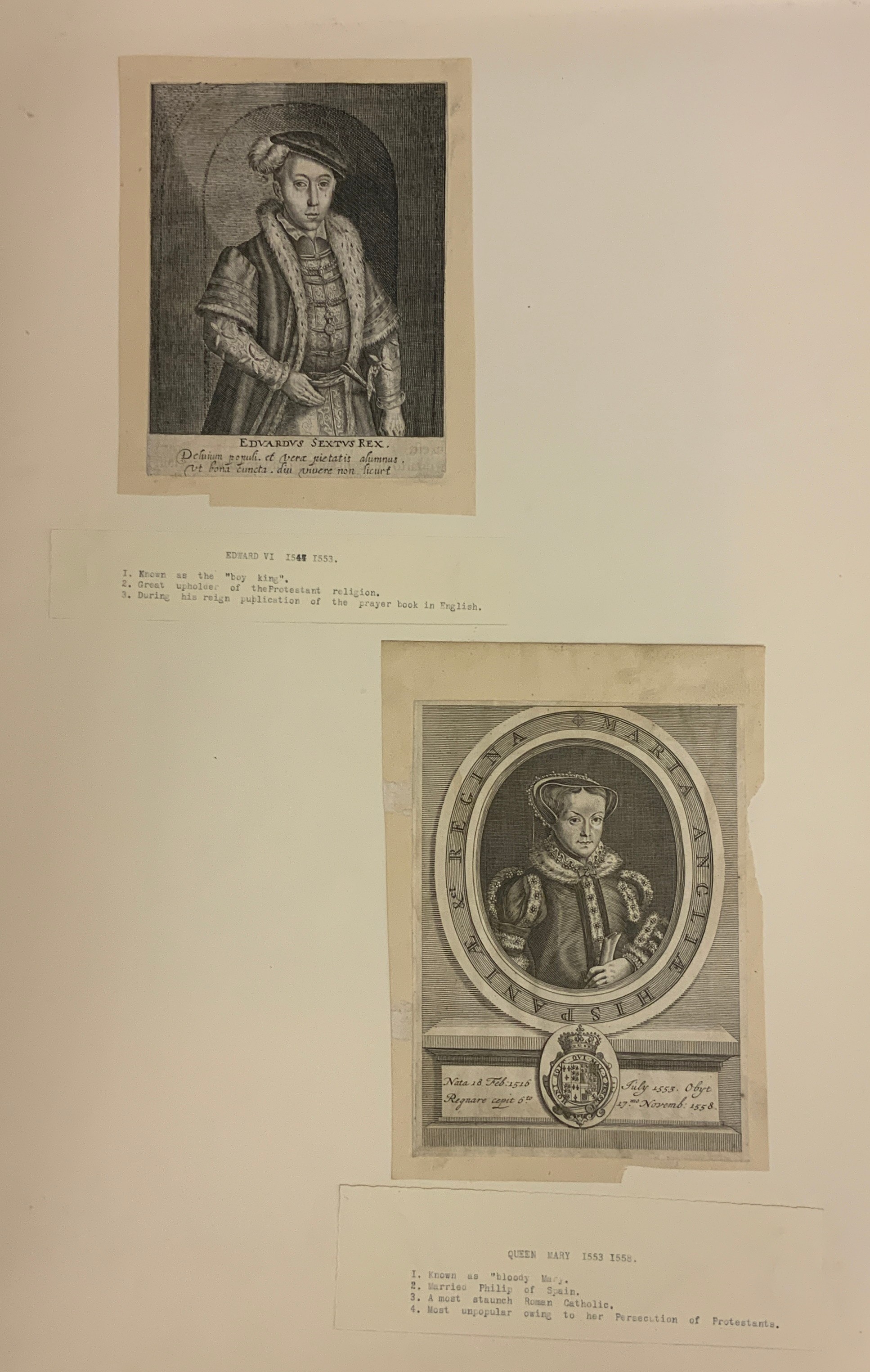 SELECTION OF LARGE EARLY PRINTS (20) - Image 17 of 20