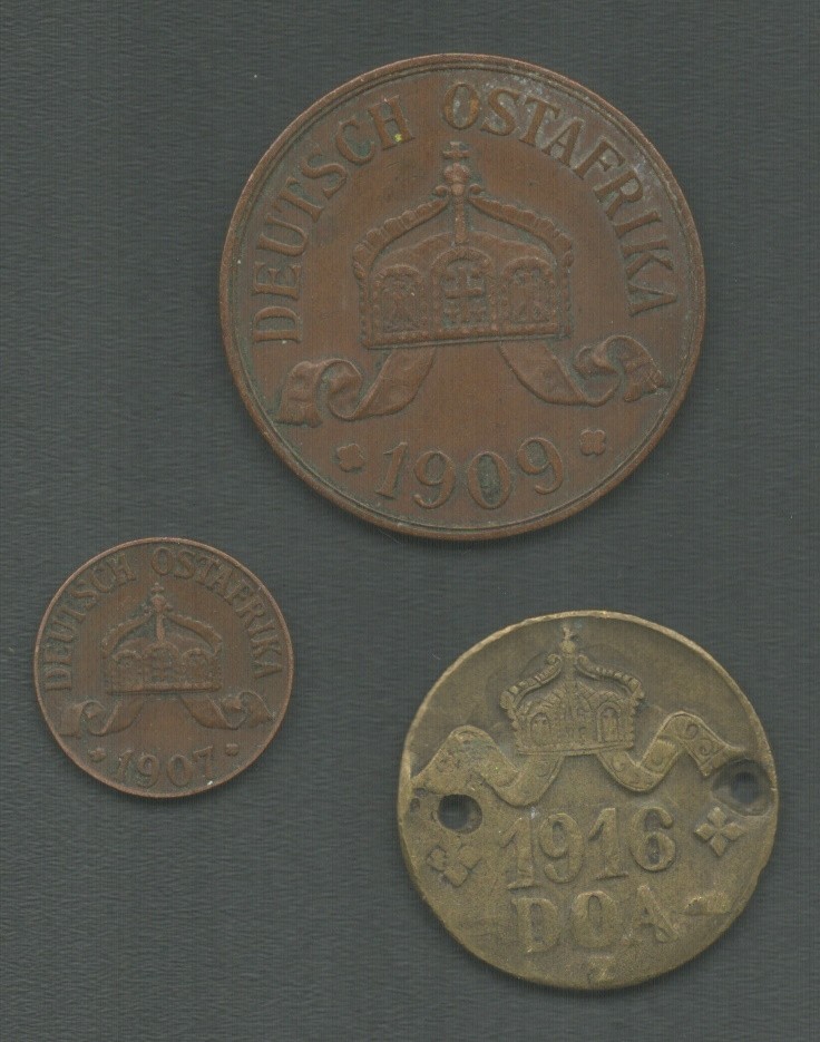 DEUTSCH OSTAFRIKA GERMAN EAST AFRICA EARLY COINS - Image 2 of 8