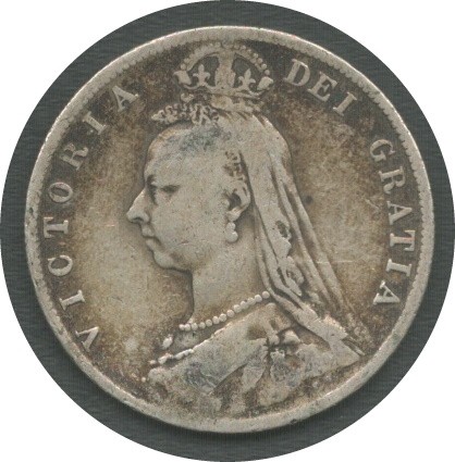 TWO 1889 HALF-CROWN QUEEN VICTORIA (2ND PORTRAIT) SILVER COINS - Image 6 of 6