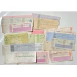 CHEQUES, BRITISH & WORLD BANKS (24). ALL UNISSUED