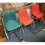 1970S PLASTIC STACK CHAIRS