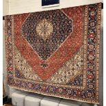 FINE NORTH WEST PERSIAN BIDJAR CARPET 305CM X 245CM