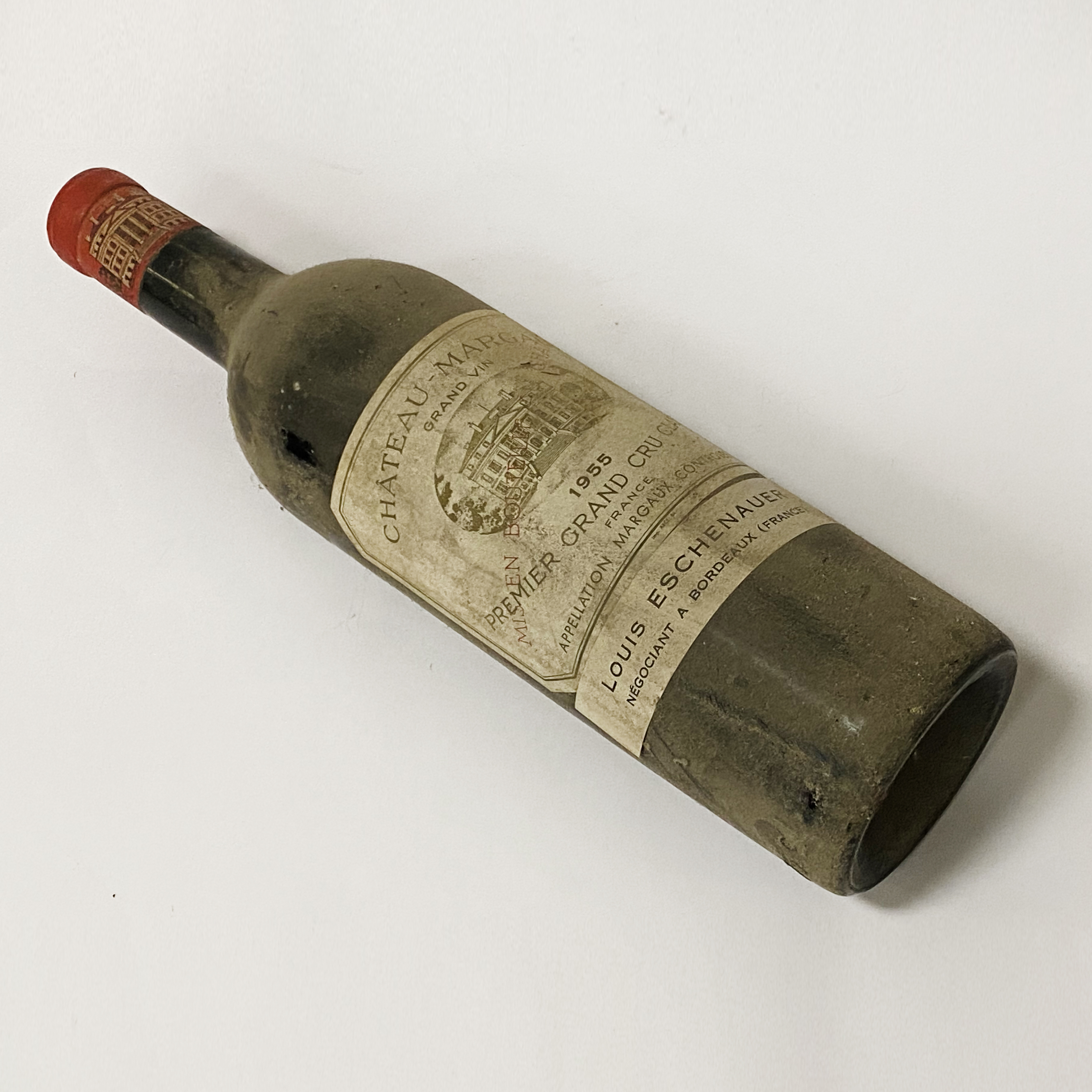 VINTAGE 1955 BOTTLE OF CHATEAU-MARGAUX PREMIER GRAND CRU CLASSE