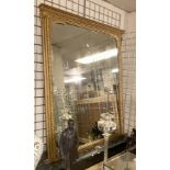 LARGE GILT FRAMED MIRROR 46''(W) X 52''(H)