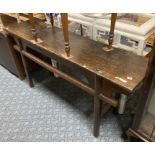 EARLY OAK CONSOLE TABLE