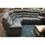 SCS - ENDURANCE ALEXANDER 3 SEATER CORNER SOFA - SLATE GREY