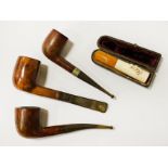 MIXED PIPES & OTHERS - SOME AMBER