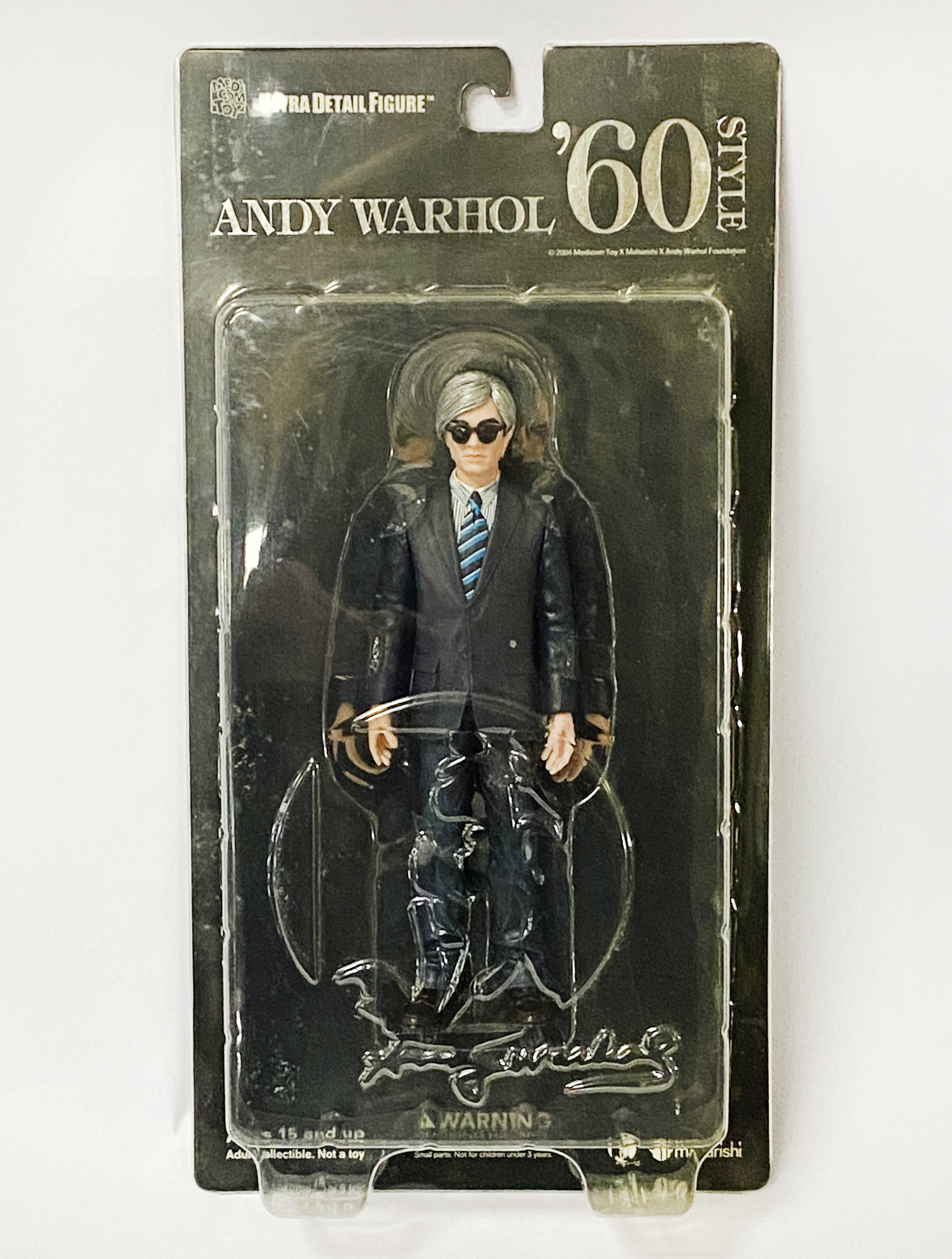 BOXED ANDY WARHOL FIGURE BY MAHARISHI