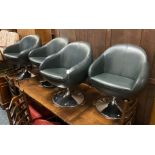 FOUR JOHANSON TUB CHAIRS