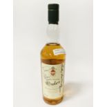 BOTTLE OF SINGLE MALT WHISKEY - BETTY BOOTHROYD / TONY BLAIR AUTOGRAPHED NO COA