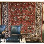 FINE NORTH WEST PERSIAN TABRIZ CARPET 355CM X 240CM