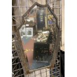 ART DECO MIRROR A/F