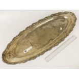 LARGE SILVER TRAY - APPROX 40 ozs