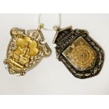 9CT GOLD & SILVER MEDALS