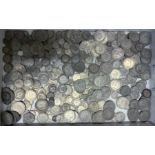 SELECTION OF OVER 3.1KG OF PRE-1947 SILVER BRITISH COINS