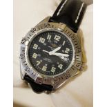 BREITLING COLT GENTS WRISTWATCH - WORKING, BOX & PAPERS 1995