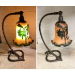 ART NOUVEAU STYLE TABLE LAMP 38CM (H) APPROX