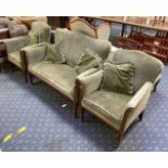 THREE PIECE EDWARDIAN SUITE A/F