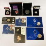 COMMEMORATIVE & SILVER COINS SELECTION