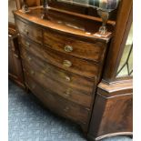 VICTORIAN 6 DRAWER CHEST A/F