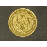 WATERLOO GUINEA 22CT GOLD PROOF