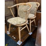 PAIR OF ERCOL CHAIRS