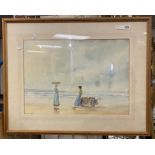 EDWARD EMERSON SIGNED WATERCOLOUR